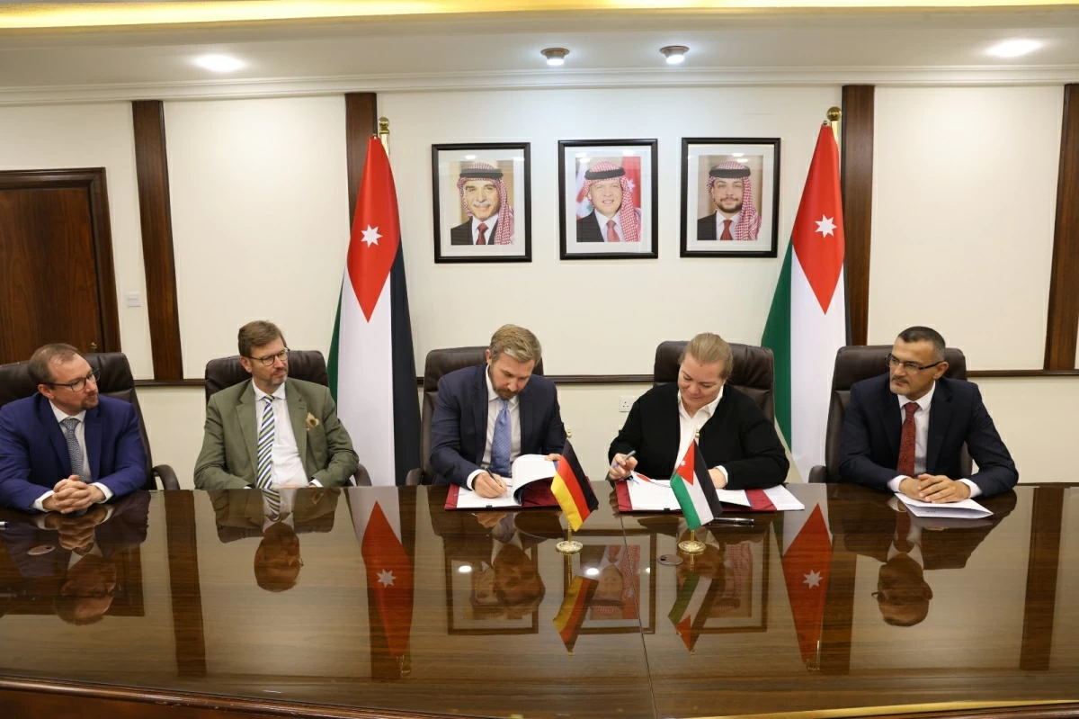 Jordan, Germany sign 96.5m euro financing agreements for education, water sectors