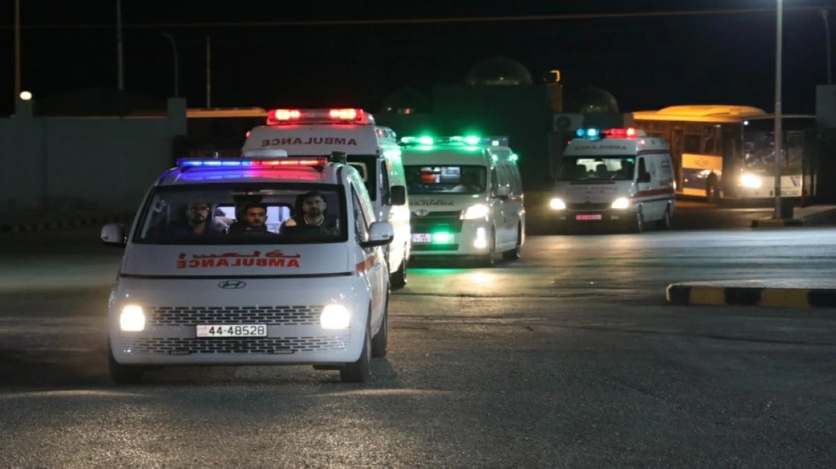 JAF evacuates 33rd group of sick Gaza children for treatment in Jordan