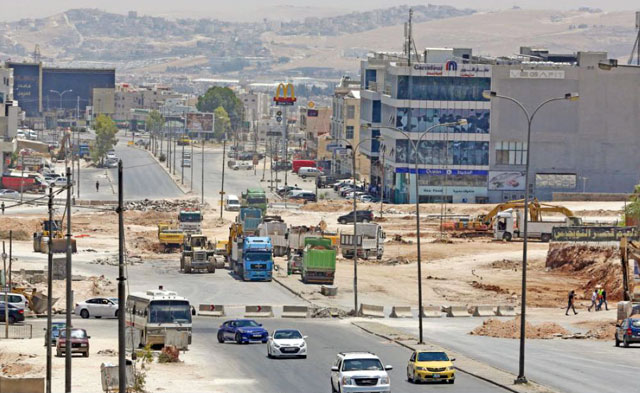 Stakeholders claim BRT construction slows business | Jordan Times