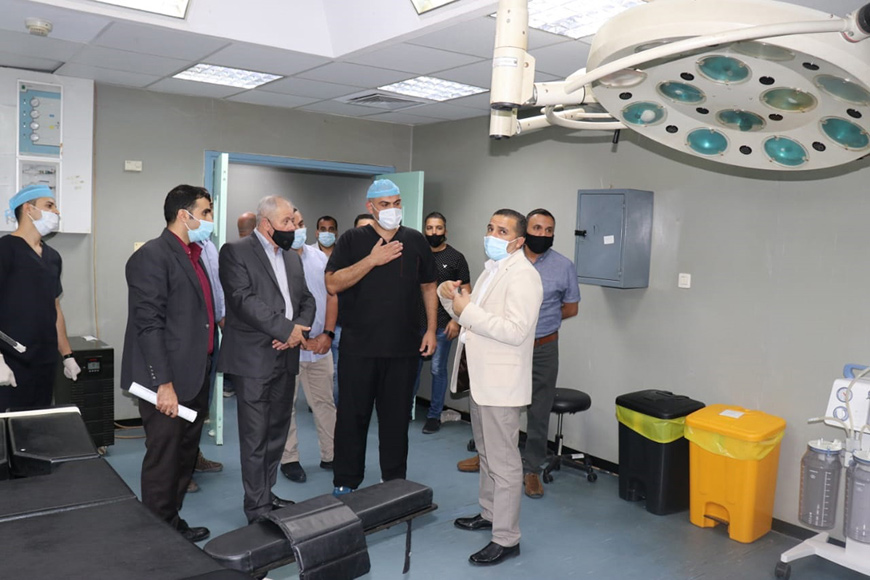 JAF Military Delegation Visits Jordanian Field Hospital In Gaza ...