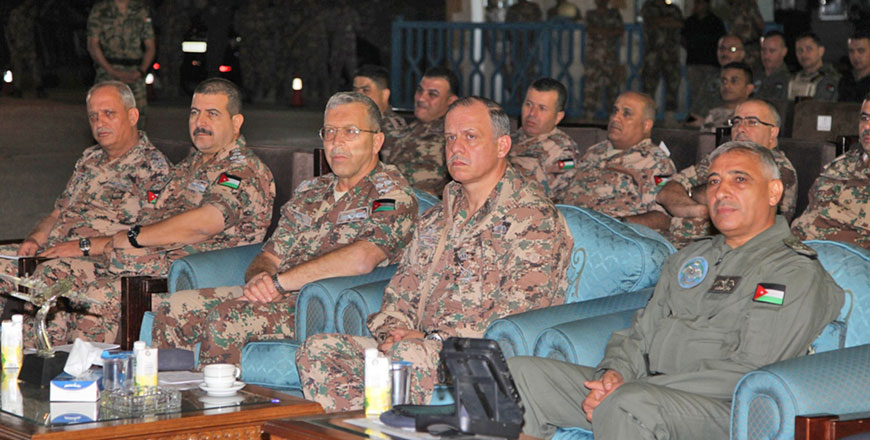 Prince Feisal attends air force drill | Jordan Times