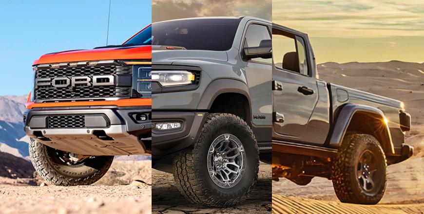 Duel in the Desert: Ford SVT Raptor vs. Mopar Ram Runner