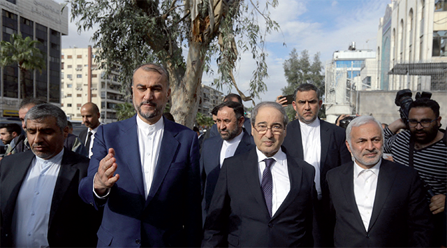 Iran FM opens new Syria consulate after deadly strike | Jordan Times