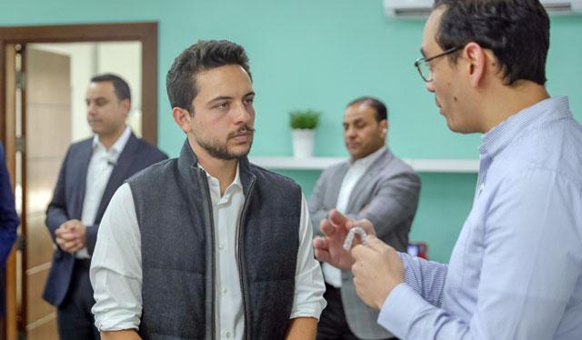 Crown Prince visits leading Jordanian start-up on Labour Day | Jordan Times