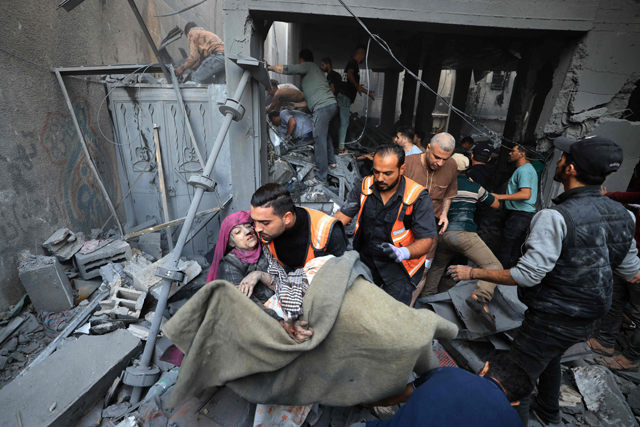 Hamas Says More Than 80 Dead In Israeli Strikes On Gaza Camp | Jordan Times