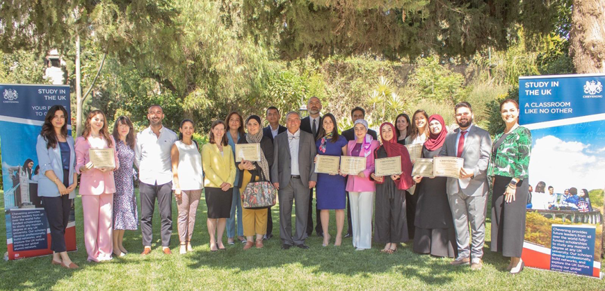 British Ambassador Congratulates Jordanian Winners Of UK S Chevening   2 British Ambassador 0 