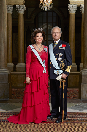 Their Majesties the King and Queen of Sweden