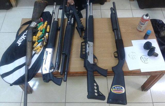 Police raids in northern region net weapons, ammunition