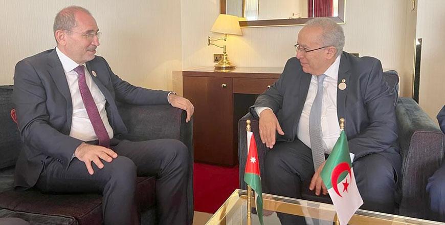 Safadi meets Algerian counterpart | Jordan Times