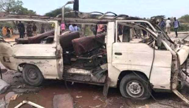 Somalia Blast Kills At Least Ten On Minibus | Jordan Times