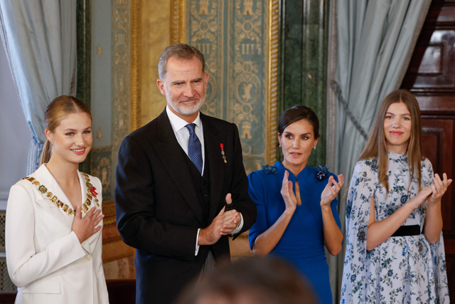 King Felipe VI of Spain, Queen Letizia of Spain, Princess Sofia