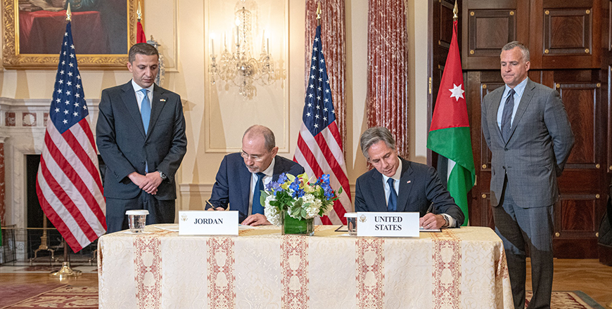 Jordan, US Sign MoU On Strategic Partnership | Jordan Times