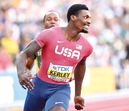 Kerley Wins World 100m Gold In US Cleansweep | Jordan Times