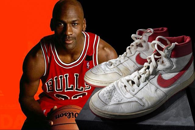 Michael Jordan's Game Used Shoes Sell For Record Price