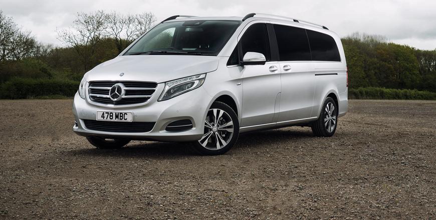 Mercedes-Benz V Class Avantgarde Extra Long - space and comfort for the  whole family