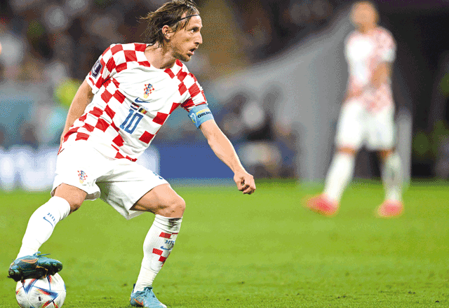 Tireless Modric leads by example at World Cup