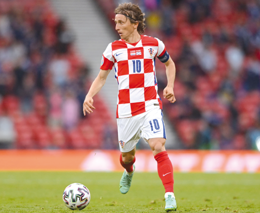Croatia midfielder Luka Modric wants to compete at Nations League
