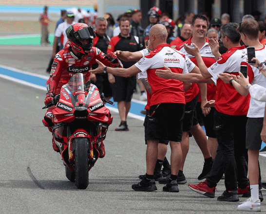 Bagnaia Wins Last-lap Scrap To Take Spanish MotoGP | Jordan Times