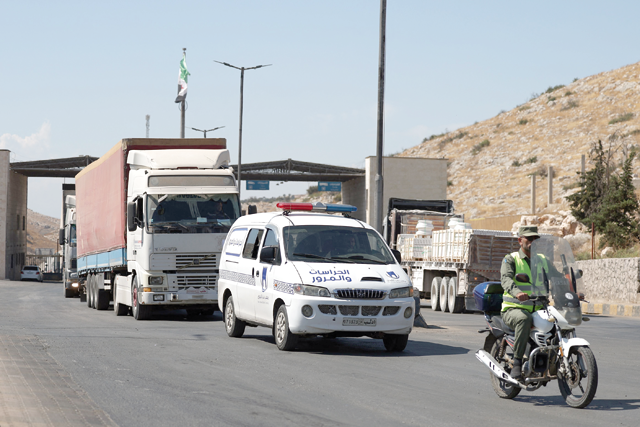 UN Aid Deliveries Resume Via Rebel-held Syria Border Crossing | Jordan ...