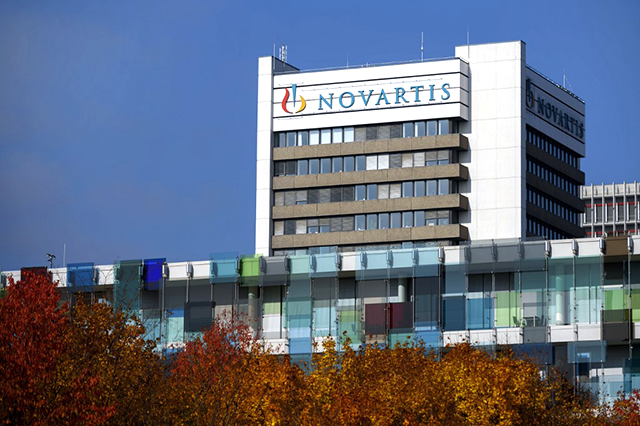 Swiss pharma giant Novartis posts 16 per cent rise in its net profit for the first quarter of 2020 (AFP photo)