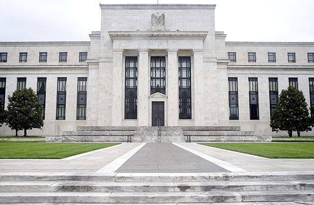  In this file photo, the Federal Reserve building is seen on June 17, 2020 in Washington, DC.  (AFP photo)