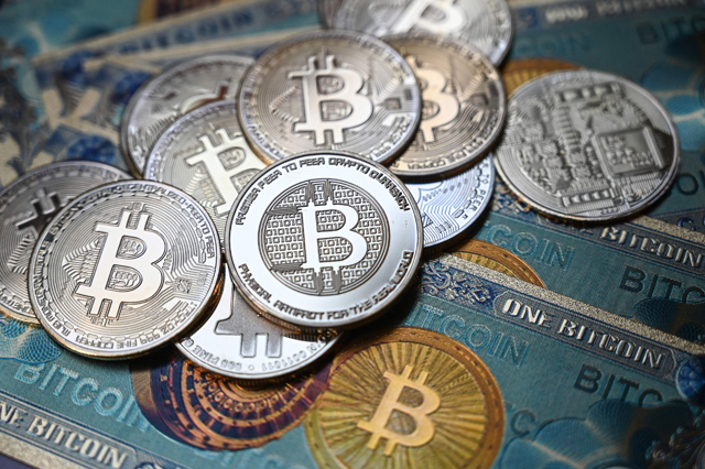 Bitcoin breached the $60,000 mark for the first time since April, on Friday (AFP file photo)