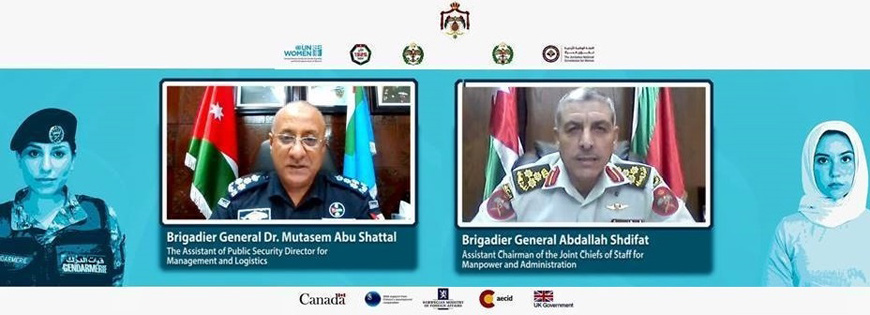 To mark the 20th anniversary of the United Nations Security Council Resolution 1325 on Women, Peace and Security, the Jordanian Armed Forces-Arab Army and the Public Security Directorate held a high-level digital conference under the theme ‘Leadership for Gender Responsive Security Sector Reform’