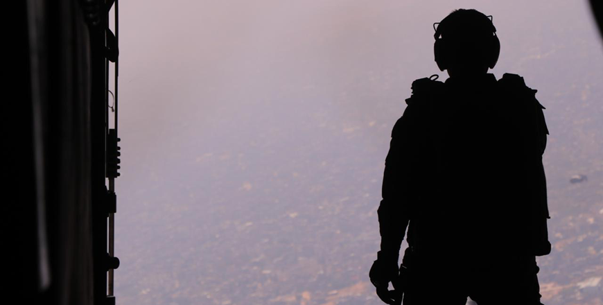 The Jordanian Armed Forces – Arab Army, in cooperation with other countries, carried out on Tuesday five airdrops into the north of the Gaza Strip (JAF photo)