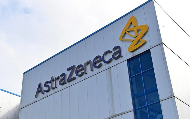 The offices of British-Swedish multinational pharmaceutical and biopharmaceutical company AstraZeneca Plc. in Macclesfield, England, on July 21, 2020 (AFP file photo)