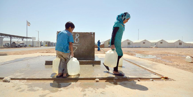 Water Minister Mohammad Najjar on Saturday warned of water supply shortages for many this summer (File photo)