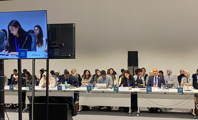 Radaideh reiterates Jordan's support for the global call to place cultural heritage at the heart of climate action (Petra photo)