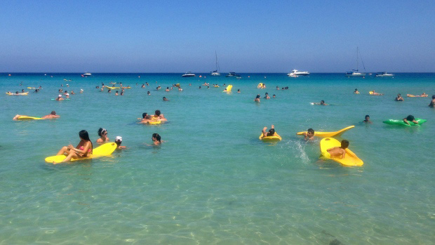 Konnos beach on the Mediterranean island of Cyprus   (AFP file  photo)