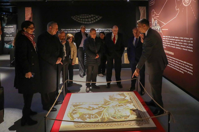 The exhibition, which runs from January 31 to February 28, aims to raise awareness among Italian and international audiences, particularly visitors to Rome, during the Vatican’s 2025 Jubilee Year (Petra photo)