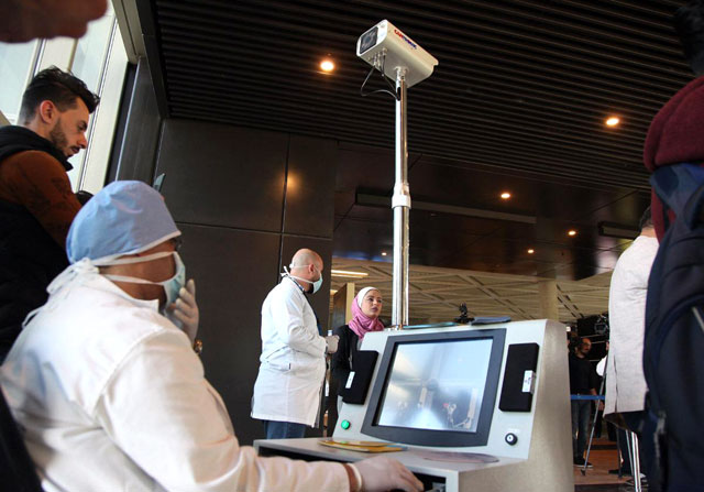 The Health Ministry announced on Wednesday that it has provided airports and marine crossings with five thermal scanners to measure the temperatures of people arriving in the Kingdom  (Petra photos)