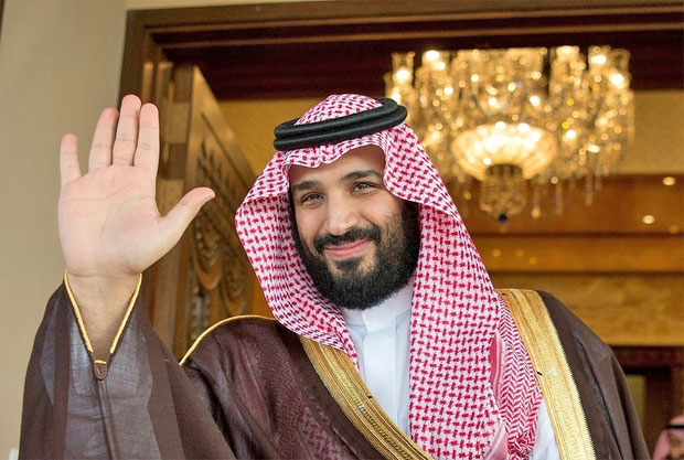 Mohammed Bin Salman, the crown prince of Saudi Arabia, is pictured in January 2017  (AFP photo)