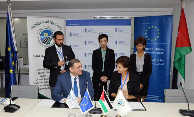 The financing agreement was signed on Thursday during a ceremony hosted by the EU delegation in Amman (Photo courtesy of EU)