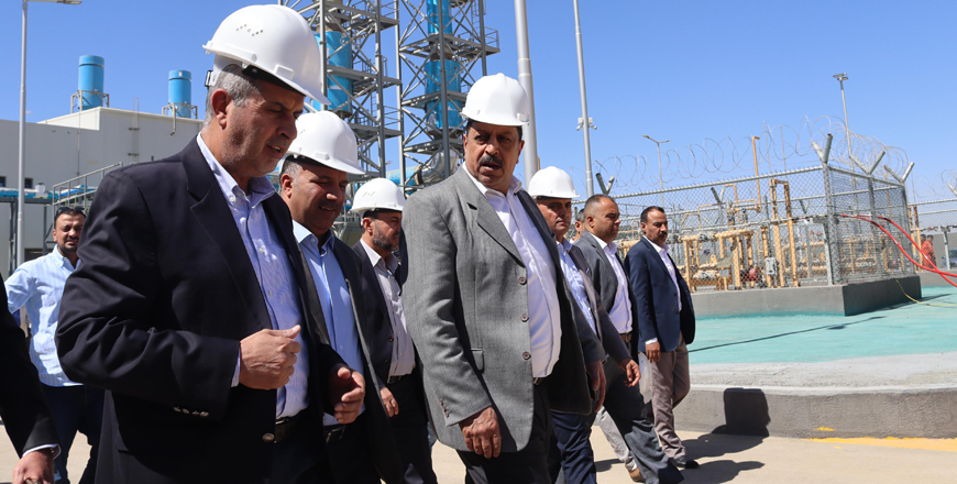 The new power plant is designed to consume three million cubic feet of natural gas per day (Petra photo)