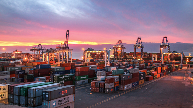 The Department of Statistics on Sunday says that Jordan's national exports increase by 4.1 per cent in 2024, reaching a total value of JD8.579 billion, compared to JD8.245 billion in 2023 (Photo courtesy of Aqaba Container Terminal)