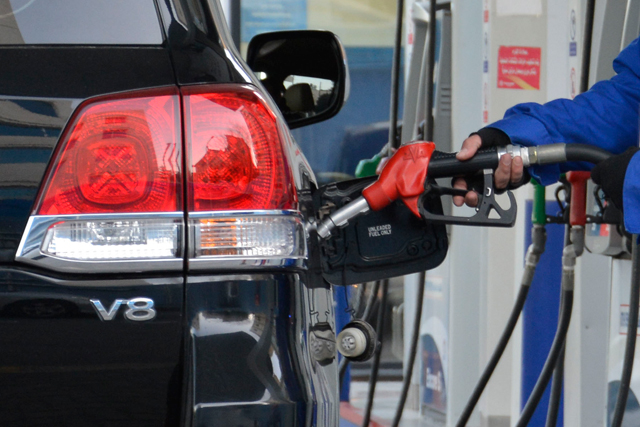 One litre of unleaded 90-octane gasoline will continue to be sold at JD0.665, while a litre of unleaded 95-octane gasoline will still cost JD0.880, with diesel and kerosene staying at JD0.480 per litre, as in March, according to a government decision (Photo by Amjad Gshoun)