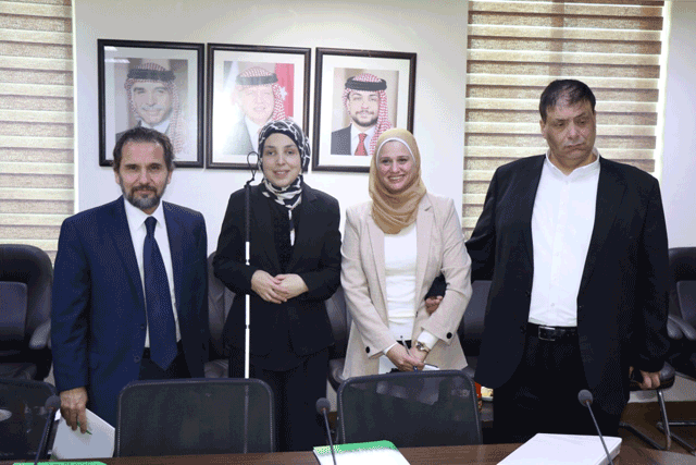 HH Prince Mired met with Sara Minkara, the US State Department’s Special Adviser on International Disability Rights at the Higher Council for the Rights of Persons with Disabilities on Saturday (Photo courtesy of HCD)