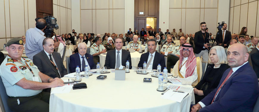 Health Minister Feras Al Hawari during the inauguration of the seventh Medical Tourism World Summit on Saturday (Petra photo)