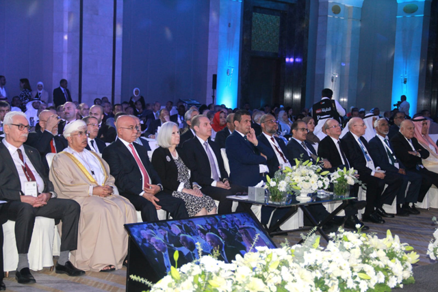 Minister of Health Firas Hawari on Saturday attends the launch of the First Arab Conference on the Role of Arab Expatriate Health Professionals in Supporting Health Systems in Arab Countries (Petra photo)