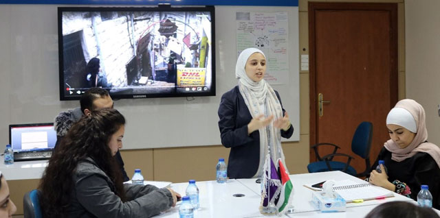Thirteen binational teams from 12 universities across the US, Jordan and Iraq collaborated through digital platforms to create sustainable business solutions to address food waste as part of the Global Solutions Sustainability Challenge (Photo courtesy of IREX)