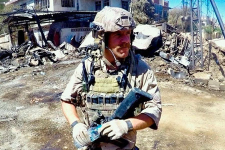 This undated photo shows US Navy Seal Special Operations Chief Edward Gallagher (AFP photo)