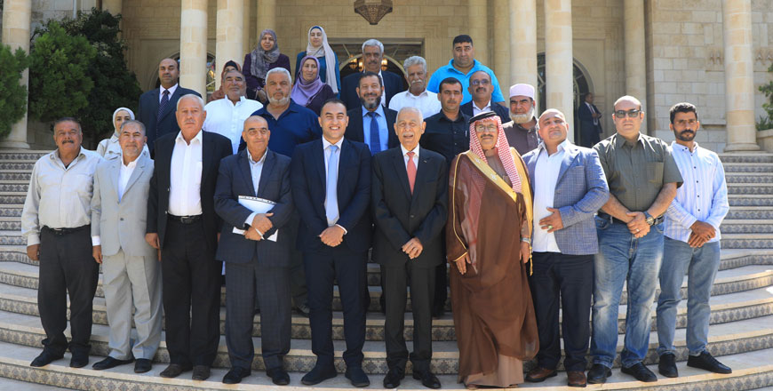 Issawi highlighted the King, who is using his resources and esteemed international reputation to support Palestine and its people (Photo courtesy of the Royal Court)