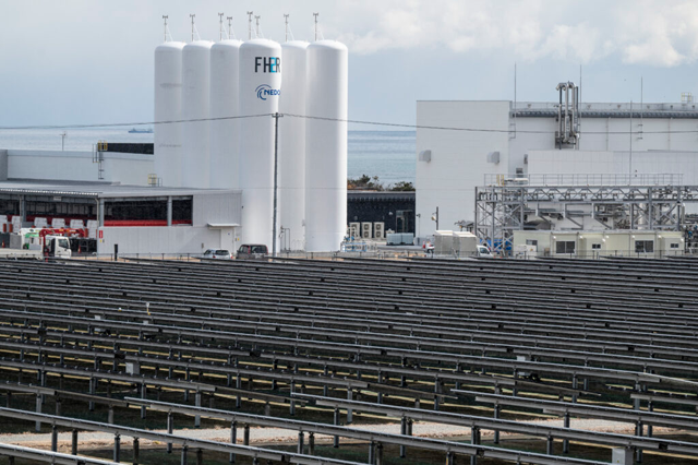 The country slashed reliance on nuclear power after the Fukushima disaster in 2011 and increased use of fossil fuels to generate 70 per cent of its electricity (AFP file photo)