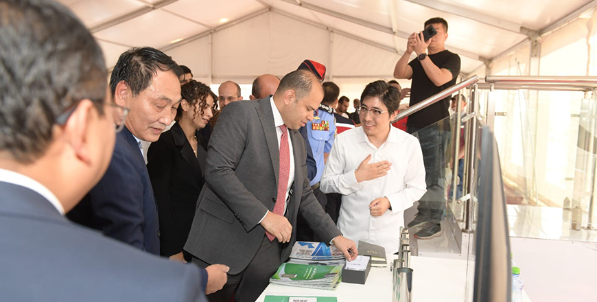 Jincheng International Trading Company’s Ceramics Factory on Saturday announces a $100,000 investment to establish complementary industries supporting its existing operations (Petra photo)
