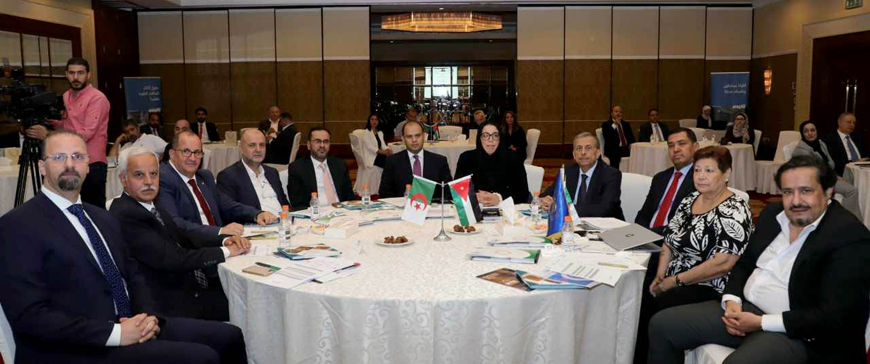 Guests during the Jordanian-Algerian investment forum in Amman on Saturday (Petra photo)