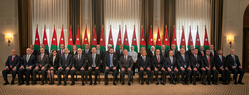 A Royal Decree was issued on Wednesday, approving the formation of a new Cabinet headed by Jafar Hassan (Photo courtesy of Royal Court)