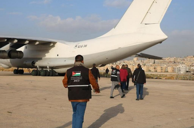 JHCO on Thursday dispatched a new plane loaded with medical supplies for the Gaza Strip (Photo courtesy of JHCO’s Instagram page)